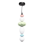 Подвесной светильник фигурный с керамическими элементами 24W LED Fragrant Light варинант исполнения - 3 | Loft Concept в Тюмени