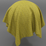 Мебельная ткань Шенилл горчичный цвет 142 см T4-62 варинант исполнения - 4 | Loft Concept в Тюмени