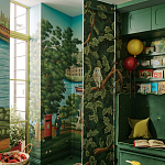 Обои ручная роспись Little London Jubilee Colourway варинант исполнения - 4 | Loft Concept в Тюмени