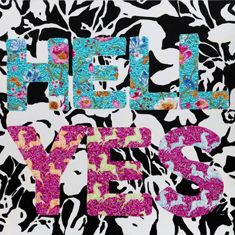 Картина Hell Yes Мульти Картина Hell Yes Мульти в Тюмени | Loft Concept