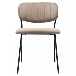 Стул Singer Chair без подлокотников светло-коричневый Велюр варинант исполнения - 6 | Loft Concept в Тюмени