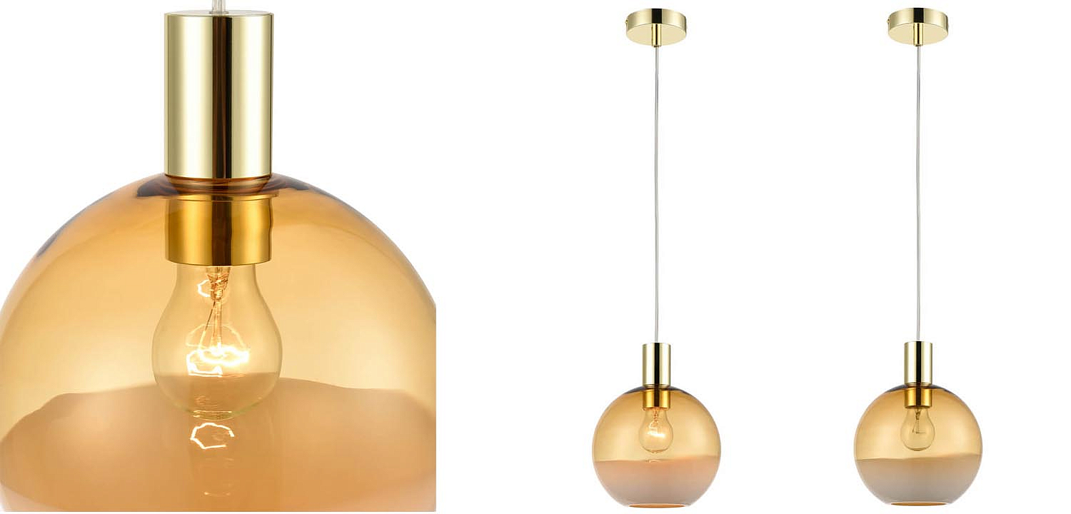 Подвесной светильник Rachel amber Подвесной светильник Rachel amber - Loft-Concept в Тюмени