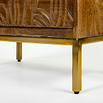 Прикроватная тумба с фактурным фасадом Termite варинант исполнения - 6 | Loft Concept в Тюмени