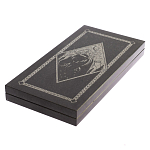 Подарочные нарды из натурального камня с гравировкой Backgammon from Stone варинант исполнения - 7 | Loft Concept в Тюмени