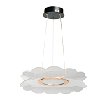 Люстра с прозрачным волнистым плафоном в форме цветка Ethereal Bloom варинант исполнения - 2 | Loft Concept в Тюмени