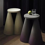 Дизайнерский журнальный стол на 2-х конусообразных ножках Epykopy варинант исполнения - 4 | Loft Concept в Тюмени