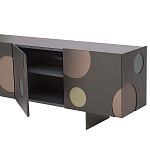 Дизайнерский комод с декором в виде круглых элементов на фасаде Matisse варинант исполнения - 2 | Loft Concept в Тюмени