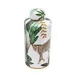 Ваза фарфоровая с ручной росписью Leopard Collection  варинант исполнения - 3 | Loft Concept в Тюмени