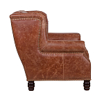 Кожаное кресло James Brown Leather Armchair варинант исполнения - 2 | Loft Concept в Тюмени