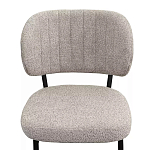 Стул мягкий с серо-бежевой буклированной обивкой Inspiration from Provence варинант исполнения - 5 | Loft Concept в Тюмени