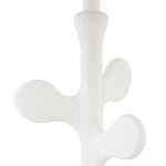 Настольная лампа с белым каркасом и тканевым абажуром Natural Stems варинант исполнения - 2 | Loft Concept в Тюмени