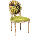 Стул из натурального бука с цветочным принтом Impressionism in Color варинант исполнения - 2 | Loft Concept в Тюмени