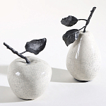 Декоративная статуэтка из керамики Яблоко Apple Ceramics Statuette варинант исполнения - 2 | Loft Concept в Тюмени