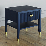 Прикроватная тумбочка с ящиком Elsa Dreams Blue варинант исполнения - 1 | Loft Concept в Тюмени