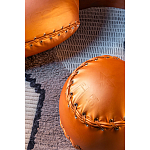 Дизайнерское кожаное кресло в форме руки Poltronova Joe Gold  Armchair варинант исполнения - 6 | Loft Concept в Тюмени