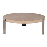 Столик журнальный круглый со светлым шпоном Light Veneer Table варинант исполнения - 5 | Loft Concept в Тюмени