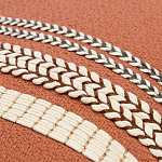 Подушка декоративная с вышивкой и кисточками Ethnic mix варинант исполнения - 2 | Loft Concept в Тюмени