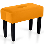 Мягкий  пуф на черных ножках Winton Pouf варинант исполнения - 19 | Loft Concept в Тюмени