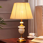 Настольная лампа керамическая с тканевым абажуром Millennium варинант исполнения - 1 | Loft Concept в Тюмени