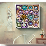 Панно "Конфетное ассорти" Bright Candy Assortment варинант исполнения - 4 | Loft Concept в Тюмени