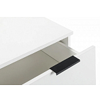 Комод белый с 3-мя ящиками Strict Lines  варинант исполнения - 5 | Loft Concept в Тюмени