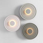 Бра круглое Soft Halo бежевый варинант исполнения - 5 | Loft Concept в Тюмени