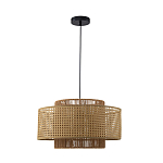 Подвесной светильник с абажуром из плтеного бамбука Light Inside the Cell варинант исполнения - 3 | Loft Concept в Тюмени