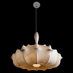 Подвесной светильник с белым фигурным абажуром и мягкими волнистыми краями Cloud Motion  варинант исполнения - 16 | Loft Concept в Тюмени