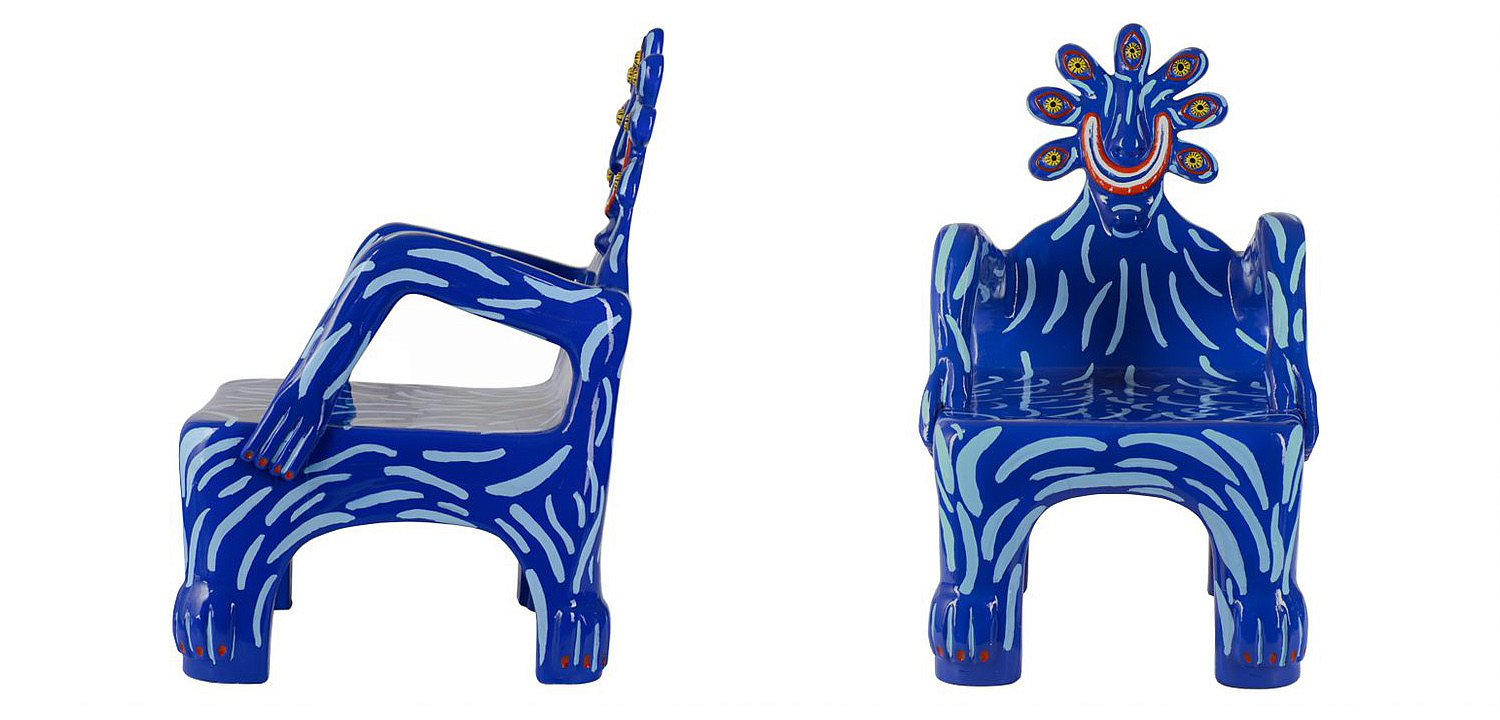 Кресло COBALT CREATURE ARMCHAIR Кресло COBALT CREATURE ARMCHAIR - Loft-Concept в Тюмени