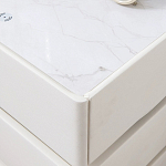 Умная прикроватная тумба с беспроводной зарядкой и подсветкой Smart Bedside Table варинант исполнения - 2 | Loft Concept в Тюмени