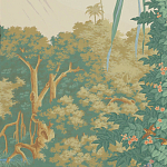 Обои ручная роспись Le Brésil Paille варинант исполнения - 2 | Loft Concept в Тюмени