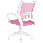 Офисное кресло с основанием из белого пластика Desk chairs Pink варинант исполнения - 5 | Loft Concept в Тюмени
