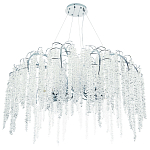 Люстра с хрустальными подвесками Bunch of Crystal Berries Silver Chandelier 12 варинант исполнения - 1 | Loft Concept в Тюмени
