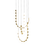 Люстра подвесная светодиодная с круглыми плафонами белого цвета PEARLS Suspension 39  варинант исполнения - 3 | Loft Concept в Тюмени