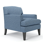 Мебельная ткань Шенилл голубой цвет 138 см T4-26 варинант исполнения - 3 | Loft Concept в Тюмени