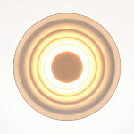 Бра круглое Soft Halo белый варинант исполнения - 2 | Loft Concept в Тюмени