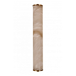 Бра цилиндрической формы из натурального алебастра Calcite Geometry варинант исполнения - 4 | Loft Concept в Тюмени