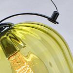 Подвесной светильник со стеклянном плафоном в форме бокала Kaleido варинант исполнения - 28 | Loft Concept в Тюмени