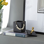 Мраморная шкатулка с бюстом из металла KELLY WEARSTLER варинант исполнения - 8 | Loft Concept в Тюмени