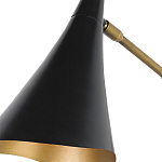Бра с черными конусообразным плафоном Contrasting Lamps варинант исполнения - 1 | Loft Concept в Тюмени