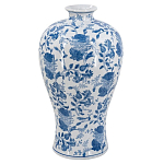 Ваза фарфоровая высокая с синими цветочными мотивами Independence варинант исполнения - 2 | Loft Concept в Тюмени