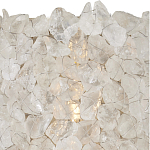 Бра с фактурным плафоном из кристаллов Amber Crystal варинант исполнения - 1 | Loft Concept в Тюмени