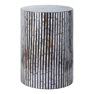 Столик с инкрустацией с перламутровым узором Dominic Black