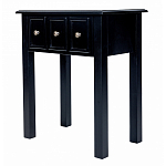 Черная тумба с выдвижным ящиком Monica варинант исполнения - 2 | Loft Concept в Тюмени