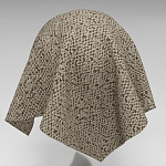 Мебельная ткань Шенилл коричневый цвет 138 см T4-28 варинант исполнения - 3 | Loft Concept в Тюмени