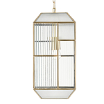 Подвесной светильник с рельефным стеклом Embossed Glass варинант исполнения - 3 | Loft Concept в Тюмени