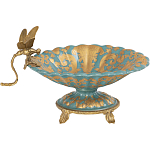 Фарфоровая чаша Золотая стрекоза Marlo Turi варинант исполнения - 1 | Loft Concept в Тюмени