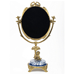 Настольное зеркало в бронзовой рамке Eden Garden варинант исполнения - 2 | Loft Concept в Тюмени