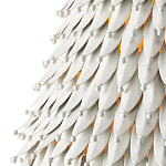 Подвесной светильник белый металлический в форме колокола White Natural Lines варинант исполнения - 1 | Loft Concept в Тюмени