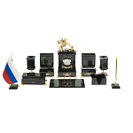 Настольный письменный набор из нефрита в подарочной коробке Victorious варинант исполнения - 1 | Loft Concept в Тюмени